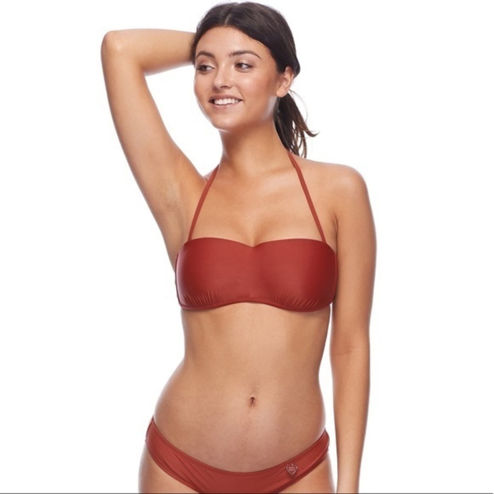 NWT BodyGlove Crystal Spice Bandeau Swim T…